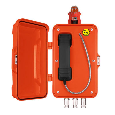 van de het koordbrand van 10W 85dbA IP67 SS de Vechterstelefoon met Lichten