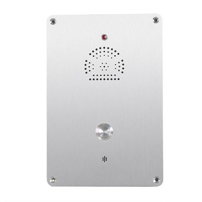Waterdichte de Noodsituatieintercom RoHS van SUS304 IP55 met Draagvlak