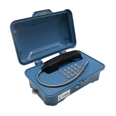 De muur zet GSM van VoIP SIP2.0 Waterdichte Elektrische centraletelefoon op
