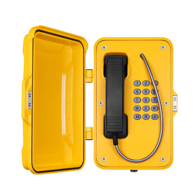 Van de de Vochtigheids de Bestand Tunnel van IP67 SIP2.0 Legering van het de Telefoonaluminium