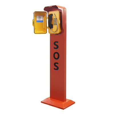 Van de de Noodsituatietelefoon van de pijlersteun Weerbestendige van de het Aluminiumlegering FCC IP65