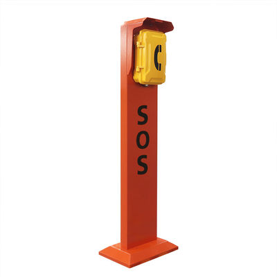 Pijler die het Openluchtbewijs van de de Telefoon Schokbestendige Vandaal van S.O.S.handen Vrije opzetten