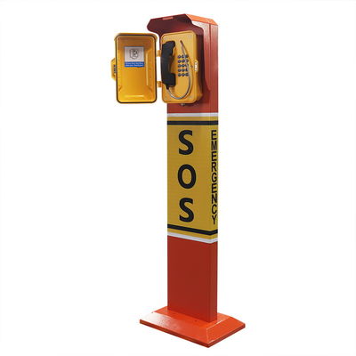 Van de de Noodsituatietelefoon van kant van de wegvoip van de de Pijler Schokbestendig Vandaal het Bewijss.o.s.