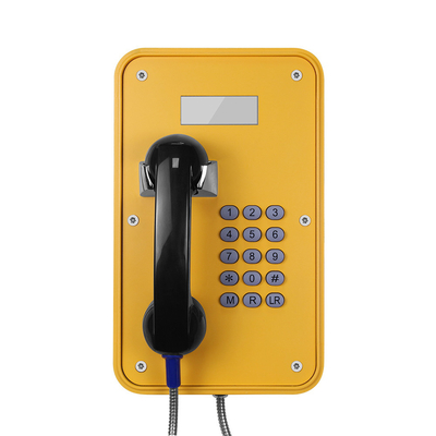 De Telefoongsm 3G IP67 VOIP van de aluminiumlegering Openlucht Industriële SLOKJEtelefoon