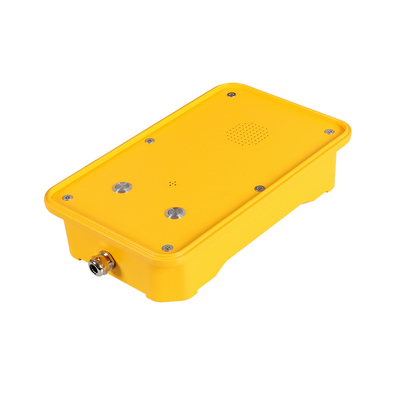 Van het de Telefoonip67 PoE SLOKJE van de aluminiumlegering Industriële Weerbestendige de Muurpijler van VoIP