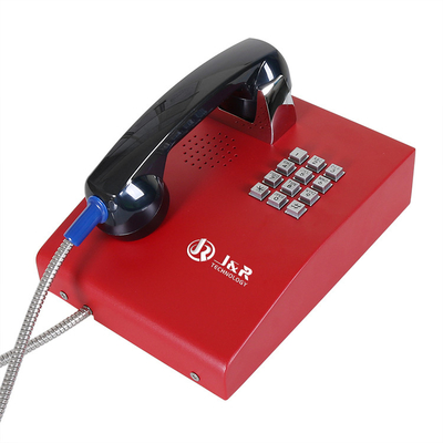 IP65 het ruwe Hoogtepunt van de Vandaal Bestand Telefoon - duplex Koudgewalst Staalslokje 2,0