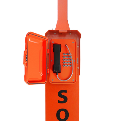 Goede prijs. Pijler het Opzetten de Toren van de Noodsituatietelefoon, de Noodsituatietelefoon van het Wegs.o.s. met Zonnepaneel online