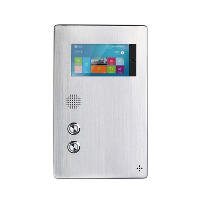 1024*600 LCD de Slimme Telefoon van de het Puntintercom van de het Scherm Videohulp